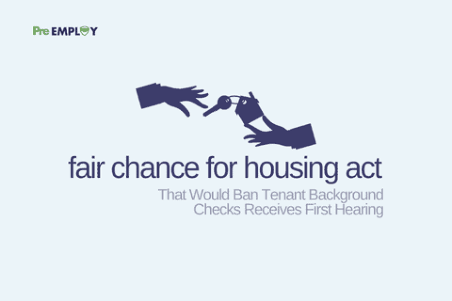 NYC Fair Chance for Housing Act That Would Ban Tenant Background Checks Receives First Hearing