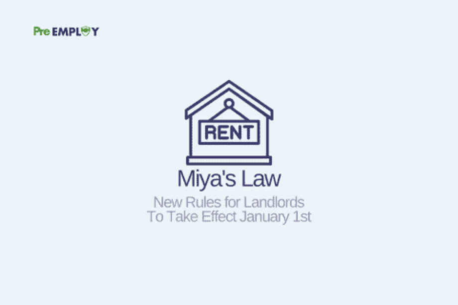 New Rules for Landlords To Take Effect January 1st Under Miya’s Law