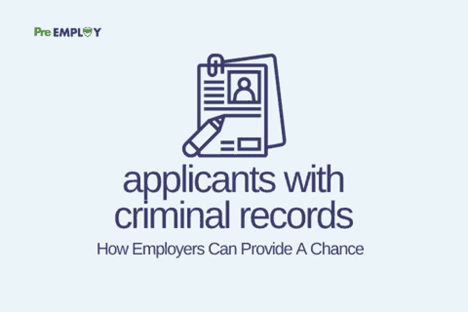 How Employers Can Provide Applicants With Criminal Records a Chance