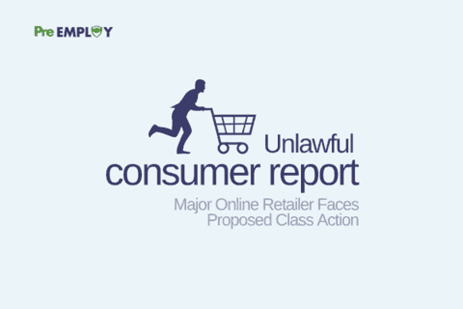 Background Checks - Major Online Retailer Faces Proposed Class Action Over Unlawfully Using Sex Offender Registry in Hiring Decision