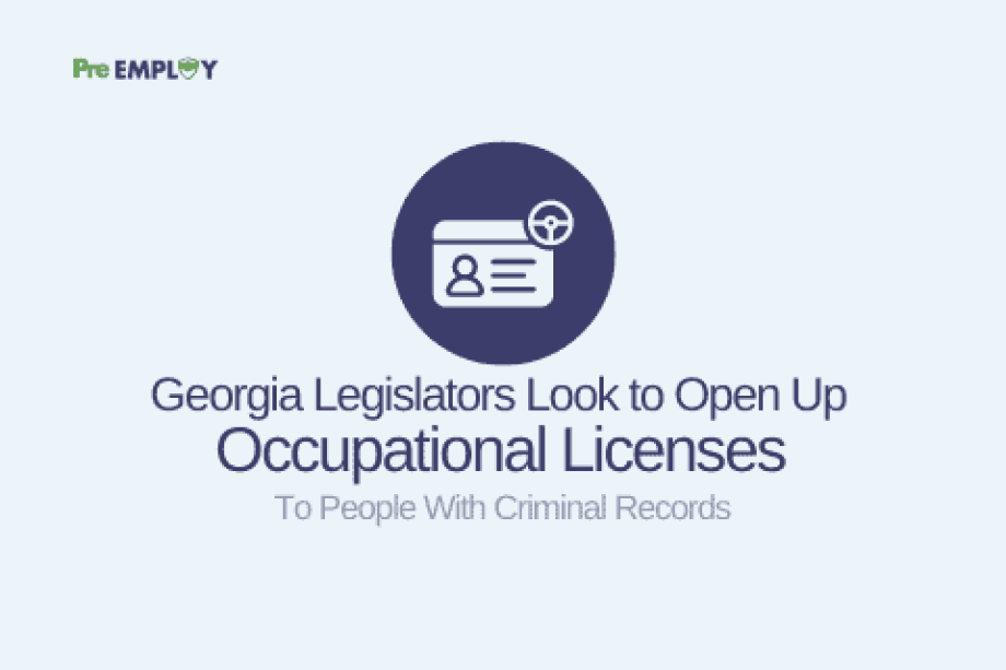 Georgia Legislators Look to Open Up Occupational Licenses to People With Criminal Records