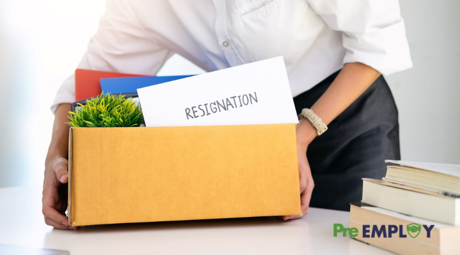 Featured Labor Department Report Shows Only Slight Decline in Number of Resignations Throughout October