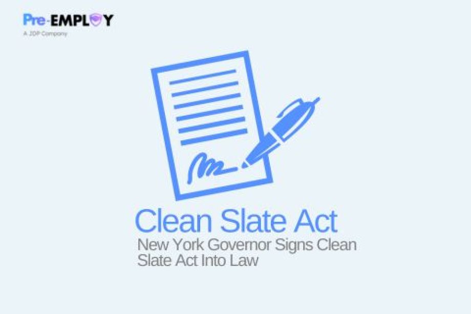 New York Governor Signs Clean Slate Act Into Law