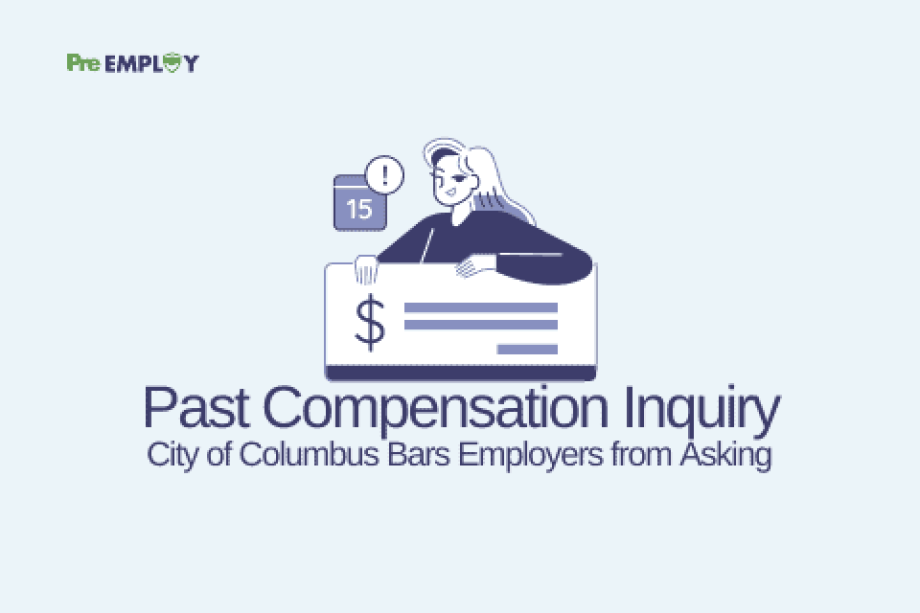 Salary History - City of Columbus Bars Employers From Inquiring About Past Compensation