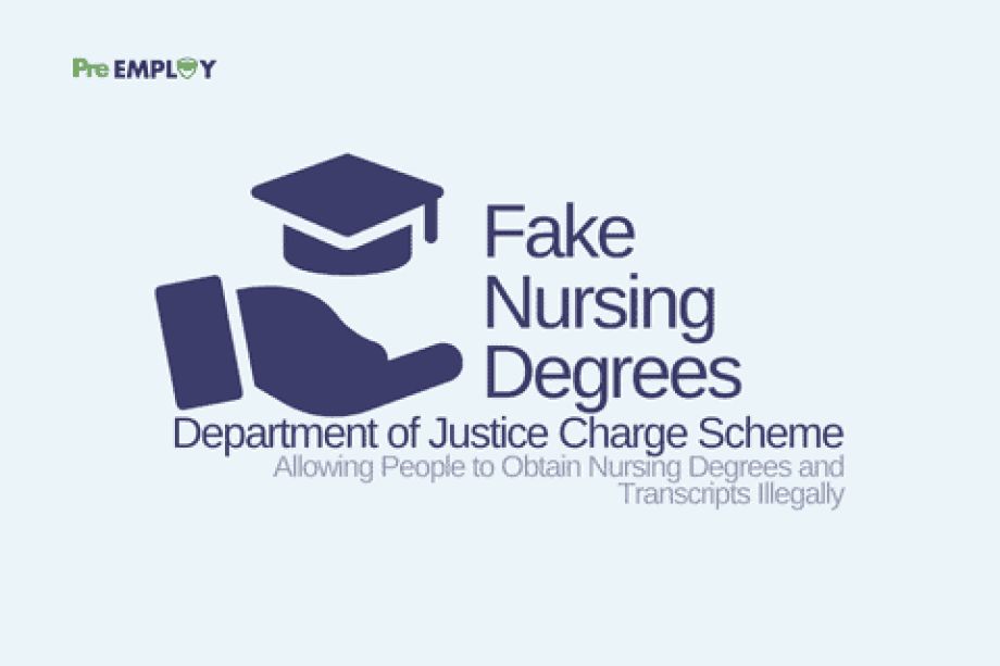 DOJ Charge Scheme to Sell Thousands of Fake Nursing Degrees